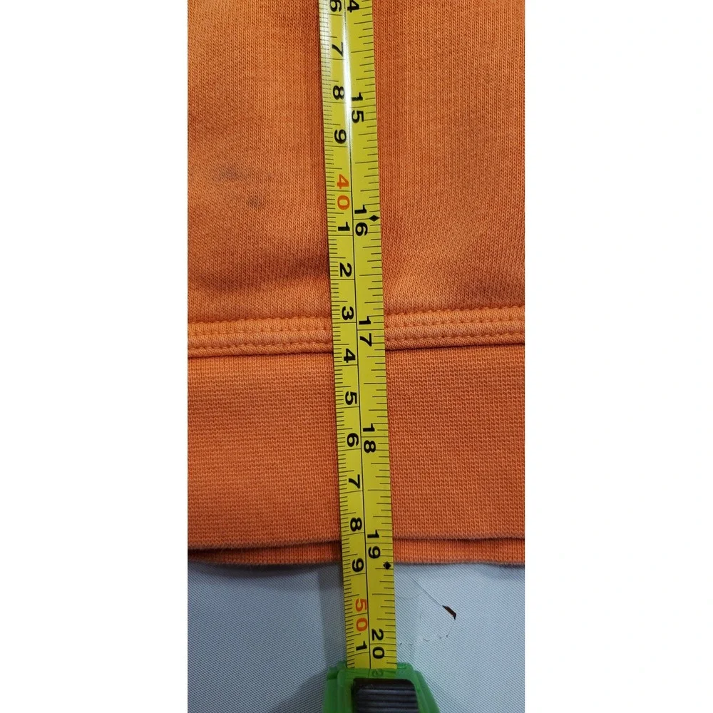 Nike Boys Orange Graphic Logo‎ Pullover Hoodie Sweatshirt Size XS Standard Fit